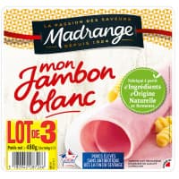 image du produit: jambon blanc MADRANGE
